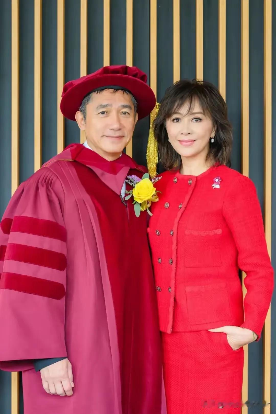 梁朝伟人生后半程的优秀在于娶了个好老婆。刘嘉玲年纪越大事业越爆，这就是性格决定命