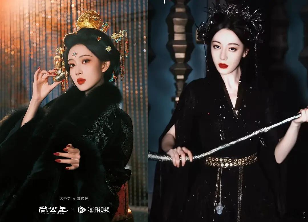 都是黄薇 左边一股影楼风 ​​​
