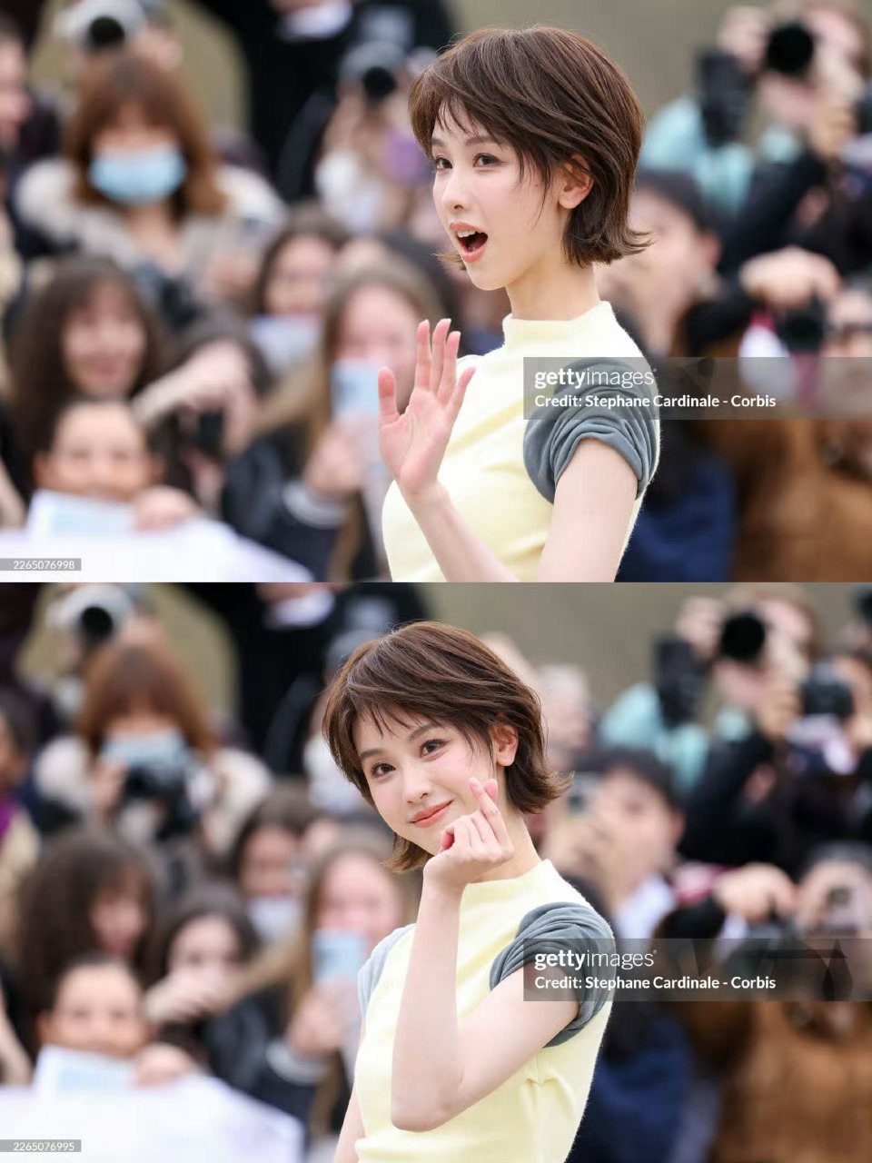 陈都灵巴黎时装周罗意威大秀G社出图！是站姐吧是吧！！ 