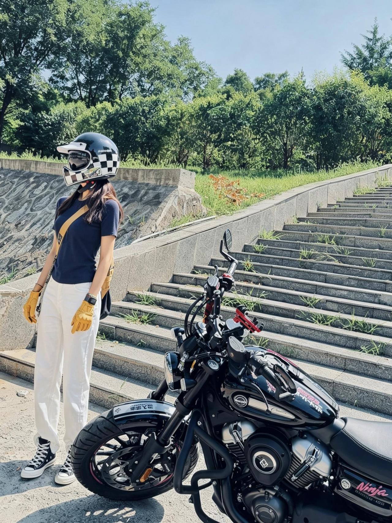 女骑的快乐 无离合自由风随油门而来
摒弃繁琐换挡 自动挡给骑行留足松弛感
头盔戴