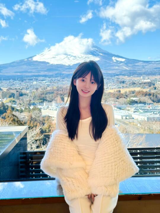 富士山🗻和冬天❄️的适配度100%