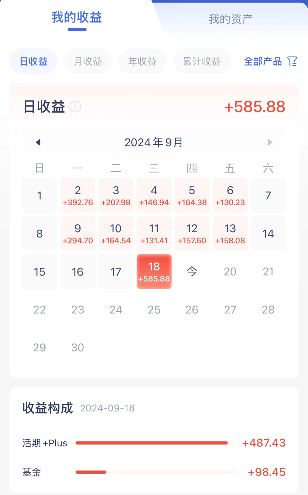 9.19用利息生活
