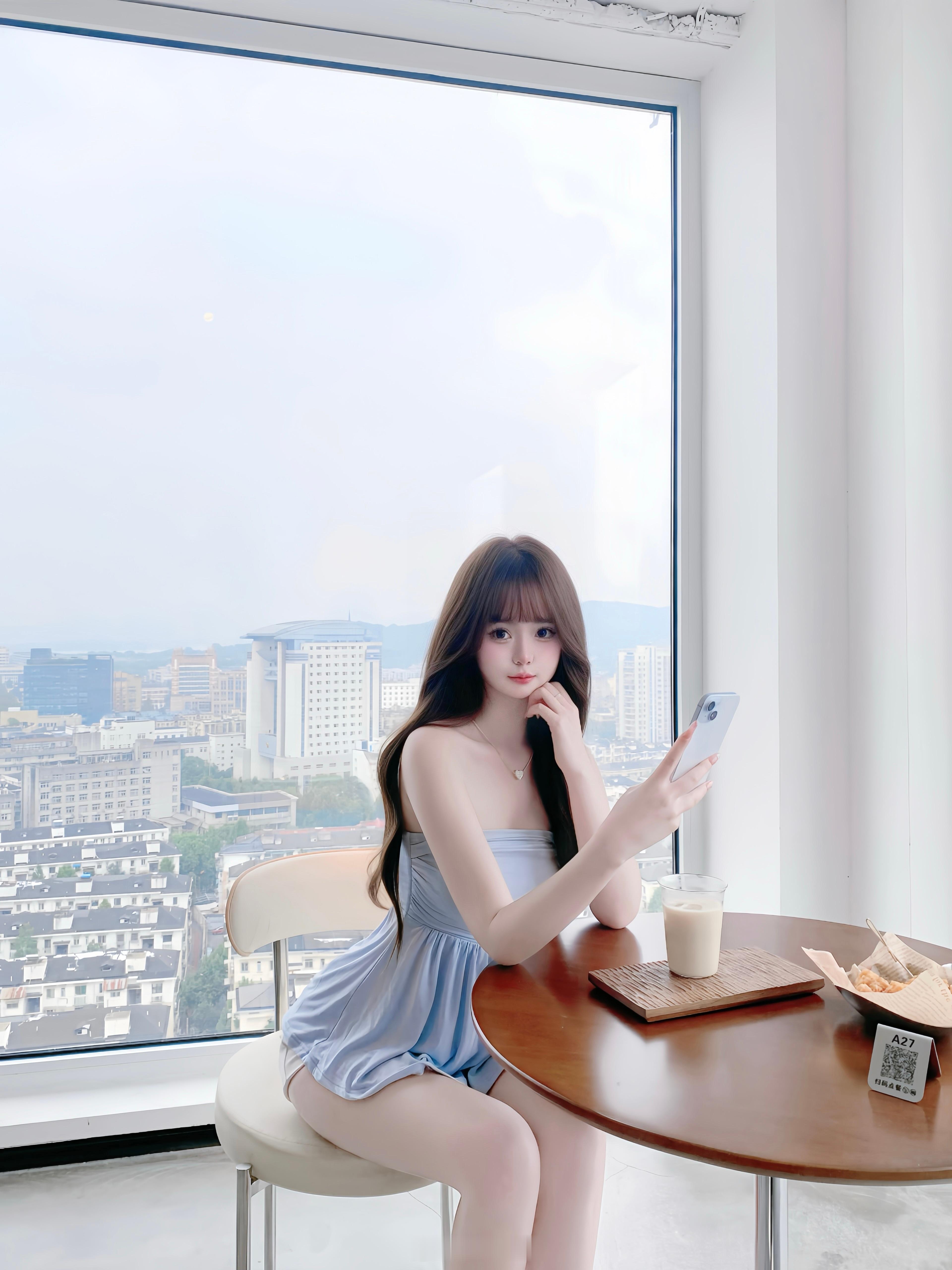 ☕️喝个空中咖啡˶> ᴗ 