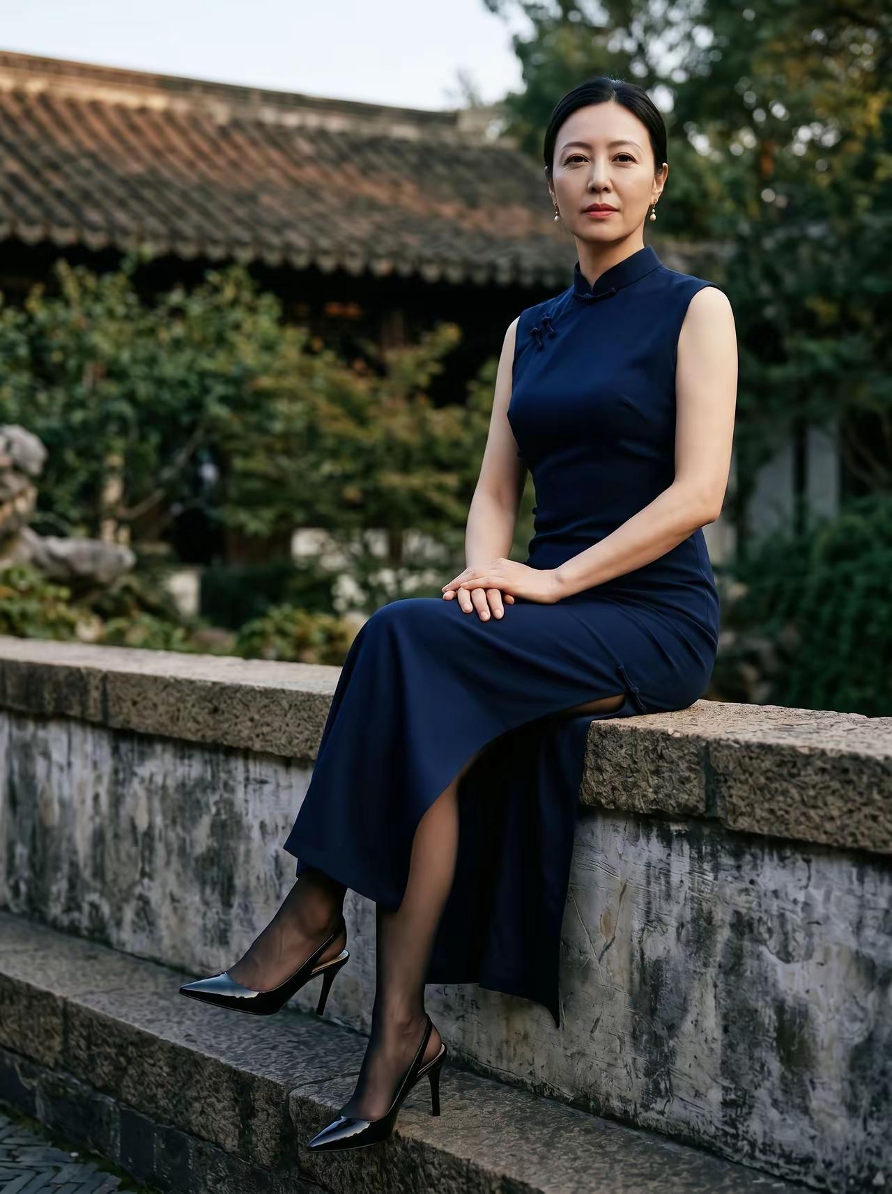 记录我的2026旗袍是个好东西。只要把它穿在身上，立刻就给女人提升了一个档次，显