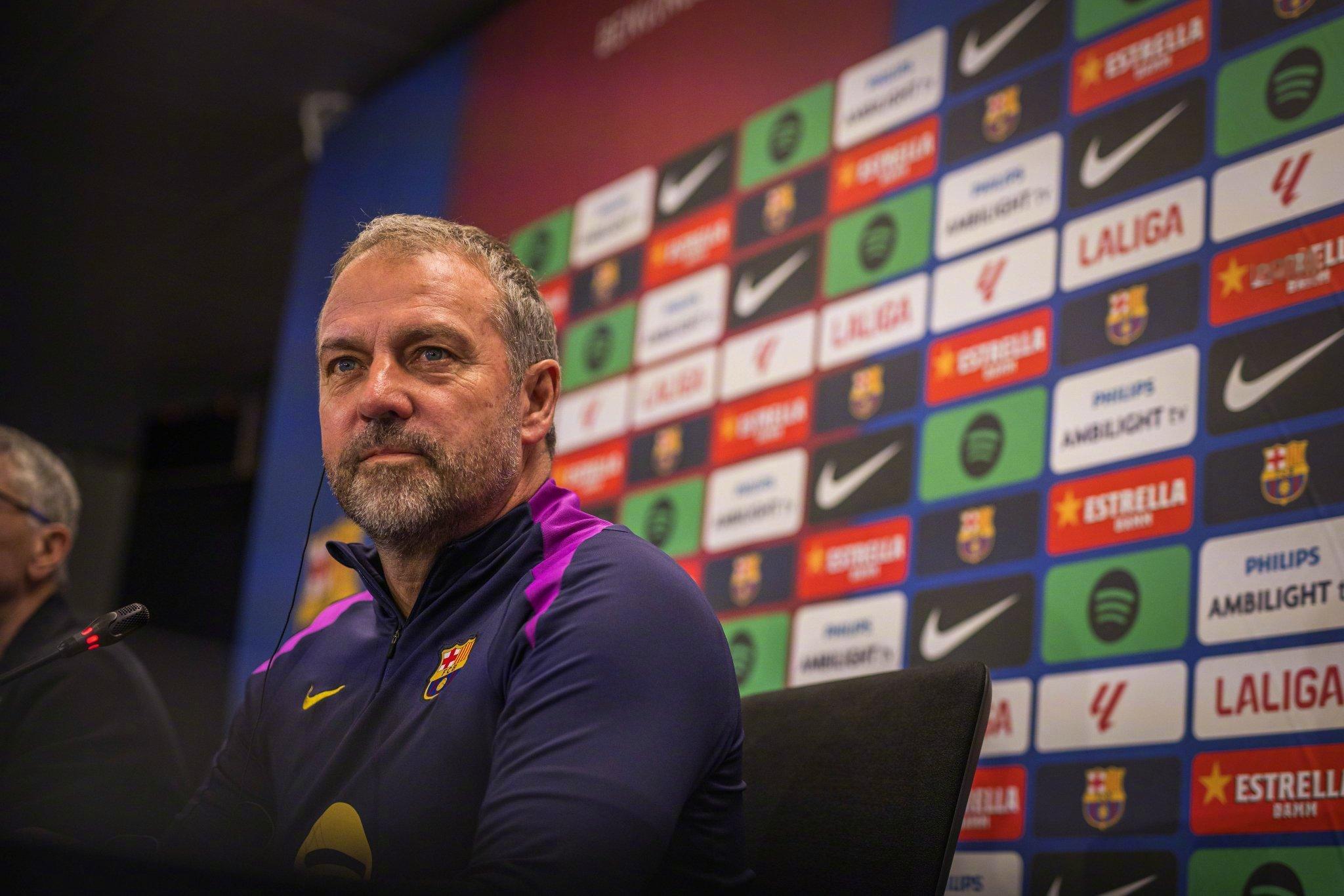 📣 主教练弗里克在 比利亚雷亚尔vs巴萨 赛前发布会上表示⬇️【关于比利亚雷亚