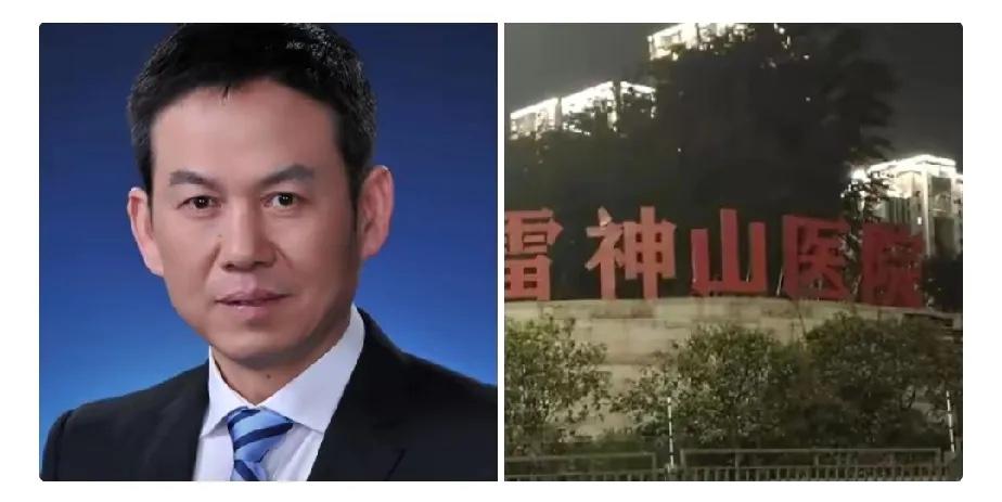 雷神山医院院长被查。他在2020年疫情期间担任雷神山医院院长，率领团队日夜奋战，