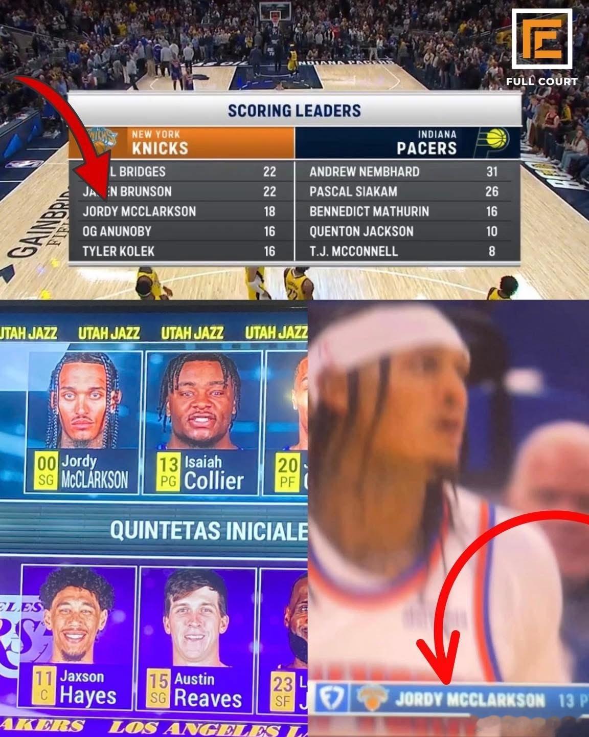 NBA 这位尼克斯的球员Jordy克拉克森到底是谁76人vs尼克斯