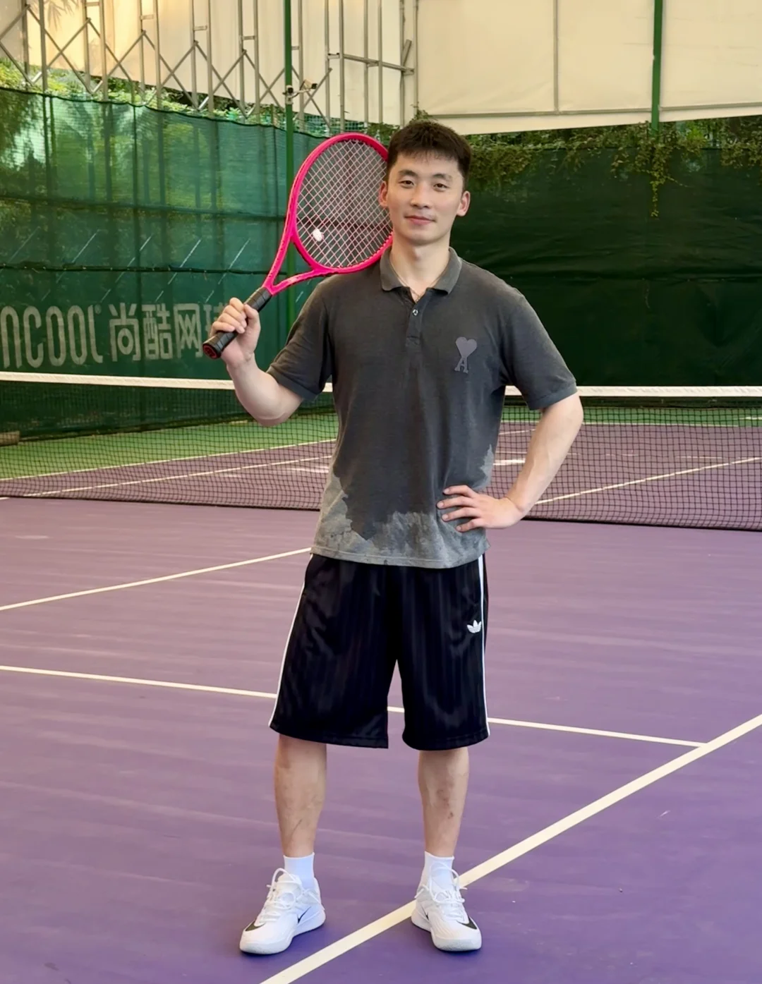 体育老师-🎾从干打到湿了