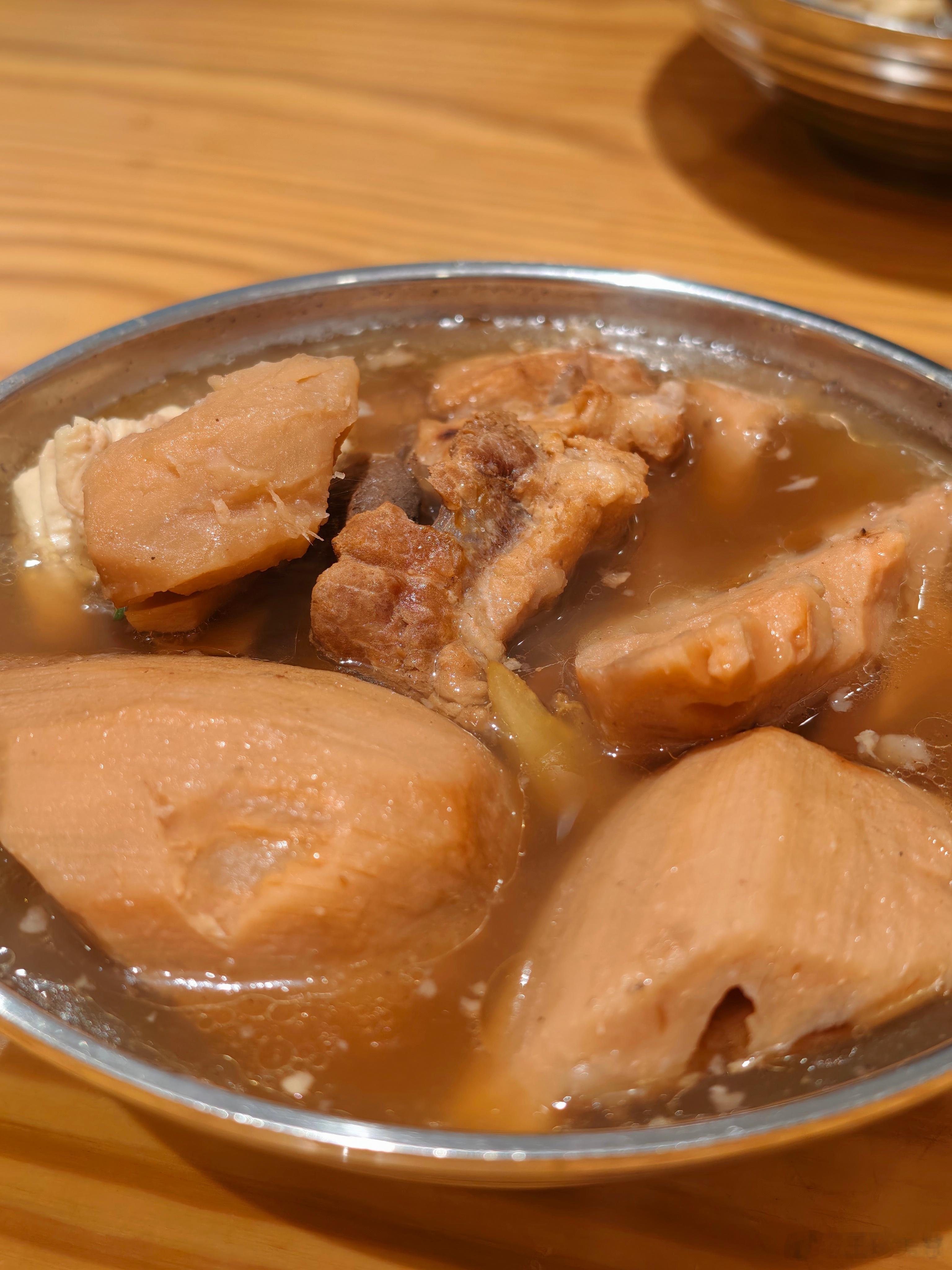 排骨藕汤喝一碗～～～王珍美胃 武汉