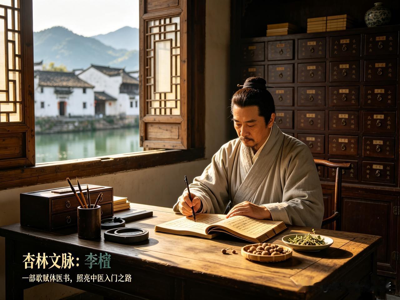杏林文脉：李梴——把中医写成歌赋的明代儒医
 
中医经典卷帙浩繁，对于初学者来说