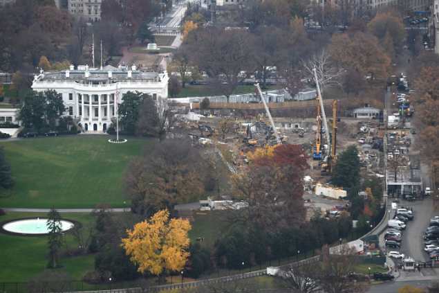 改造白宫宴会厅 特朗普遭文物保护组织起诉