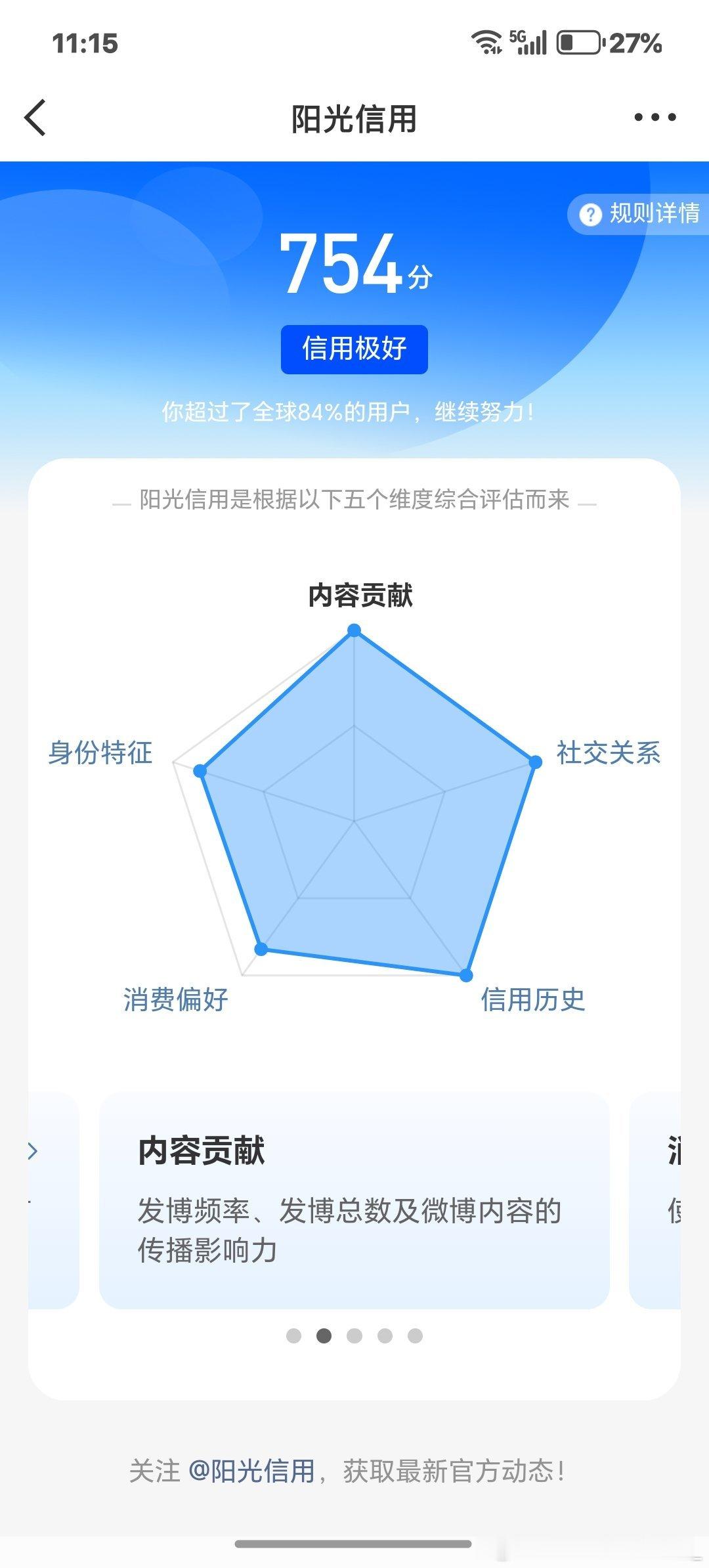 我去我涨了30分