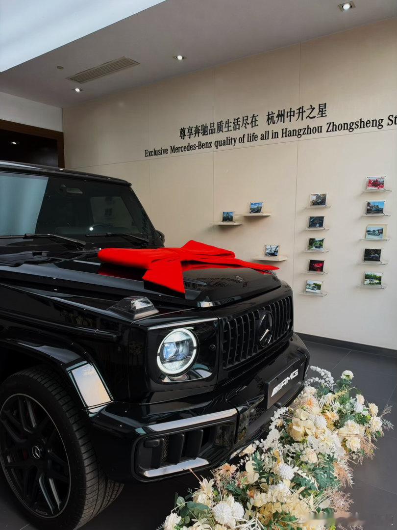 人生第四台奔驰大G 第二台V8 26款G63黑武士拿下 准备下个月去沙漠🏜️ 