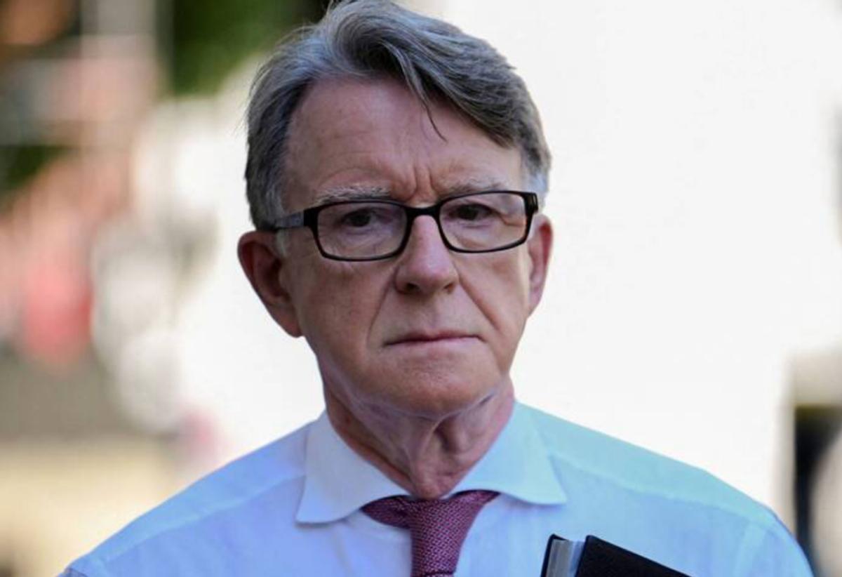 扯上爱泼斯坦就凉？他要被踢出贵族行列

英国高官曼德尔森勋爵去年因与爱泼斯坦的关