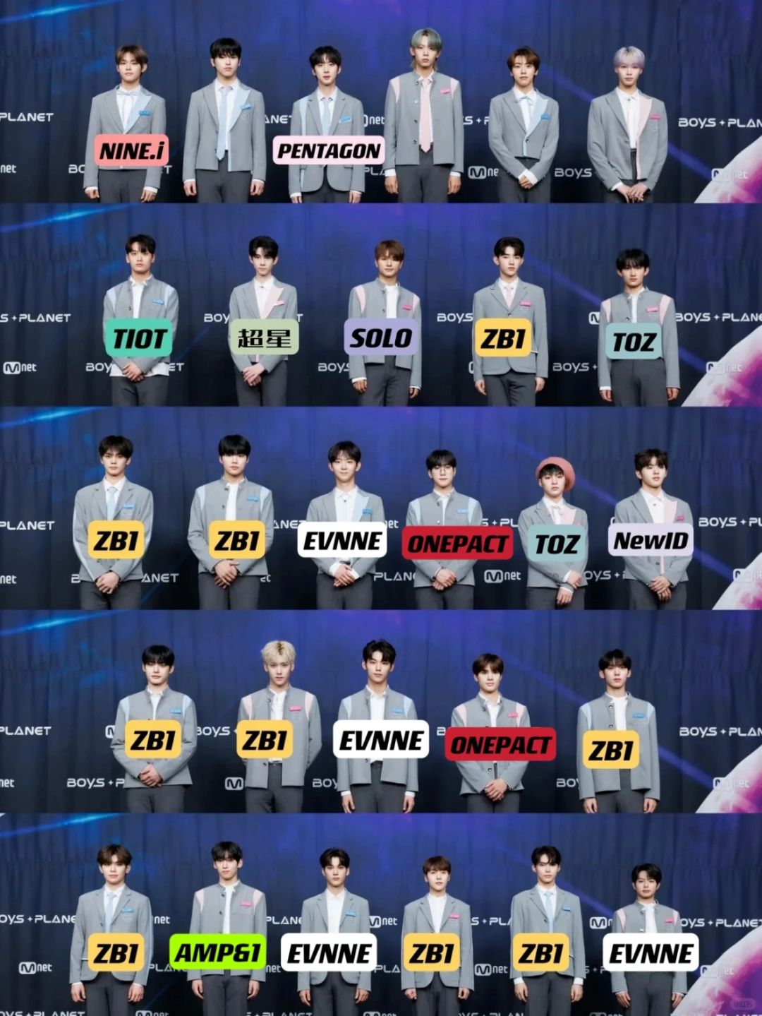 Boysplanet999男宝就业率绝了‼️