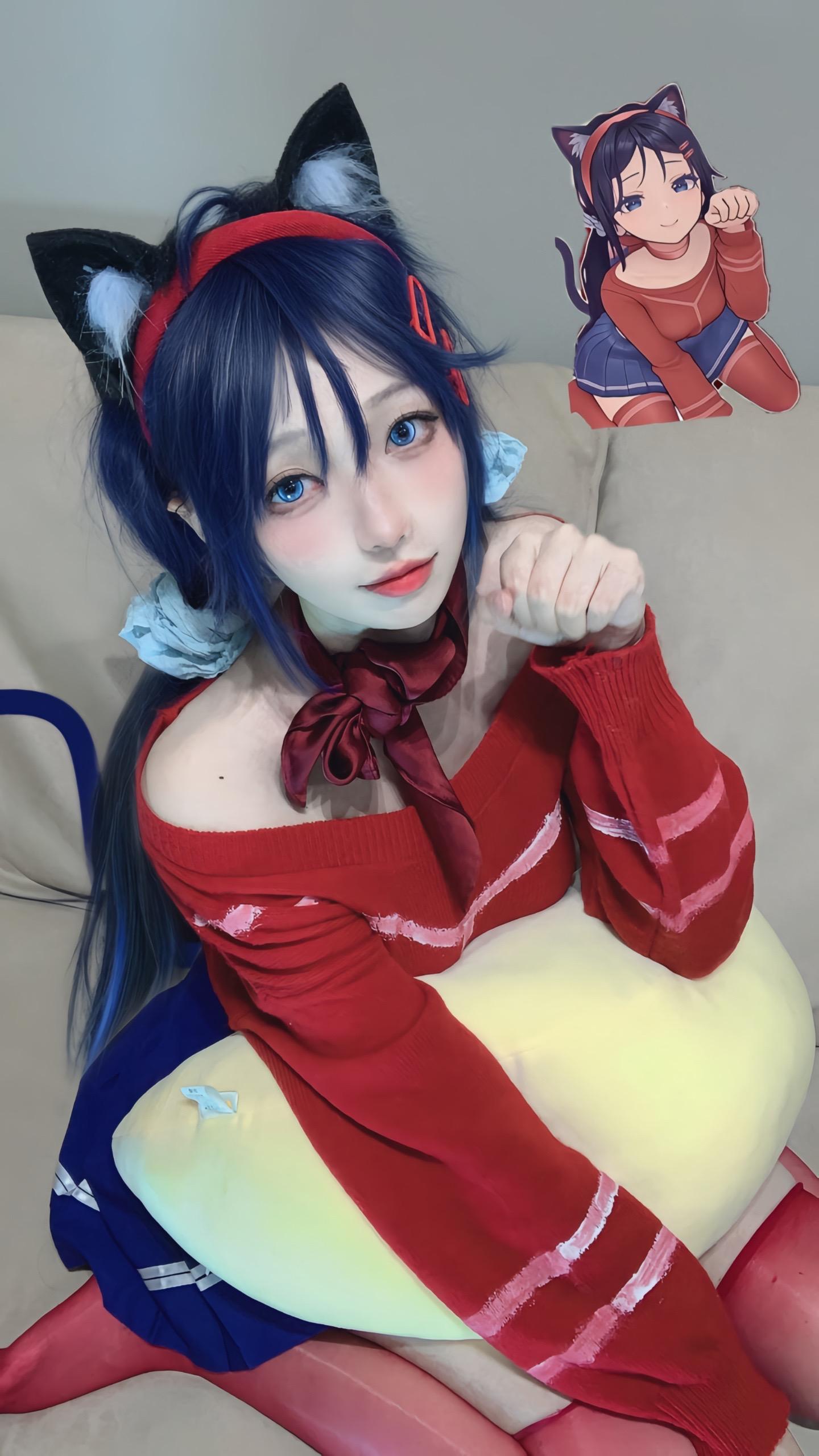 缺爱的米塔小猫——和我永远在一起吧。