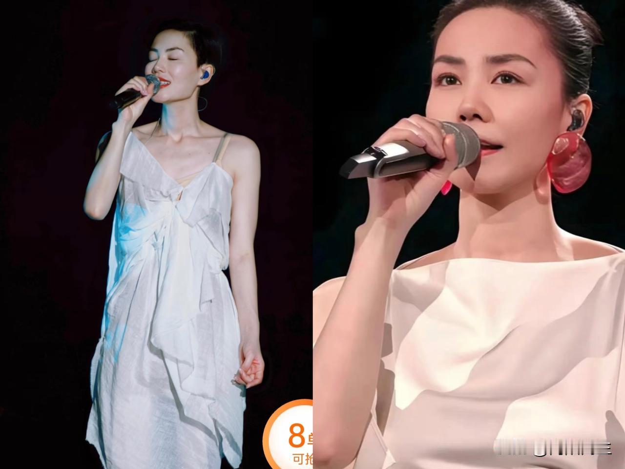 真是不服不行，
刚刷到王菲那组春晚彩排图，
我都忍不住揉了揉眼！

这就离谱，大