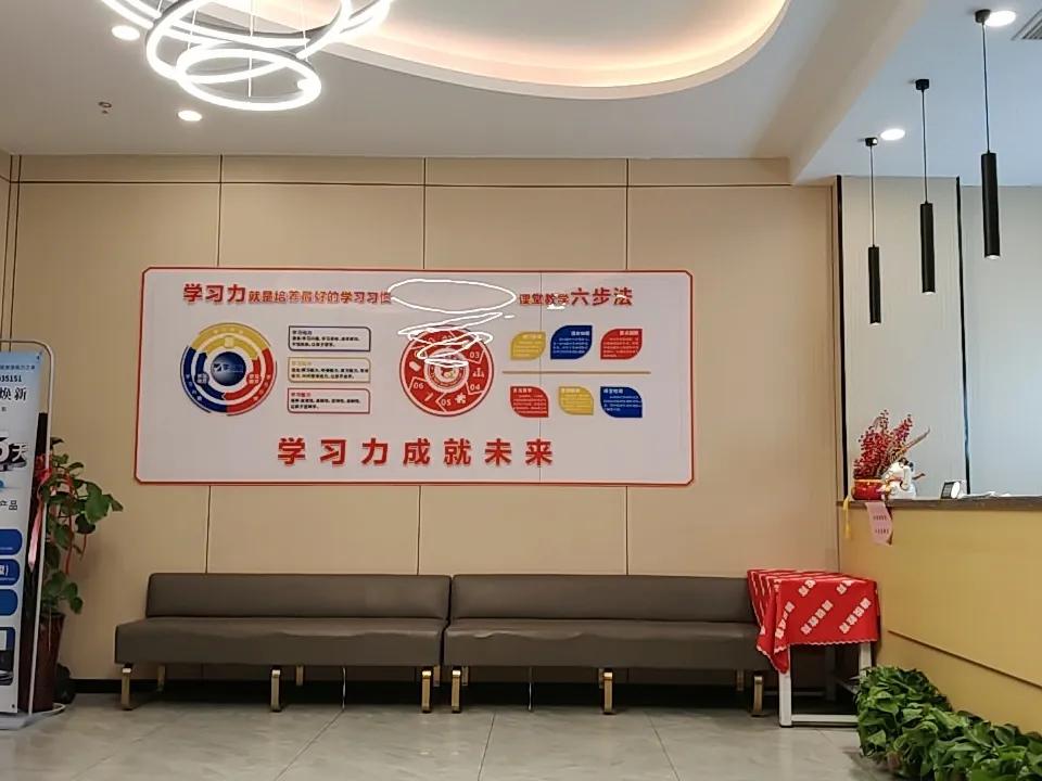 晚上来接儿子补习，真是辛苦，刚放学回来，吃完饭就来补习