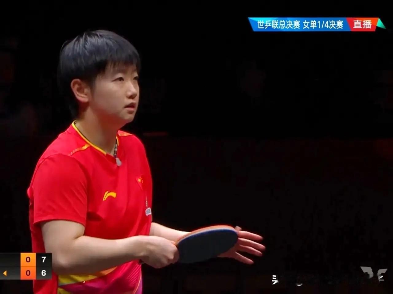 12月12日的WTT香港总决赛太让人振奋了，国乒女单直接包揽四强！孙颖莎在女单1