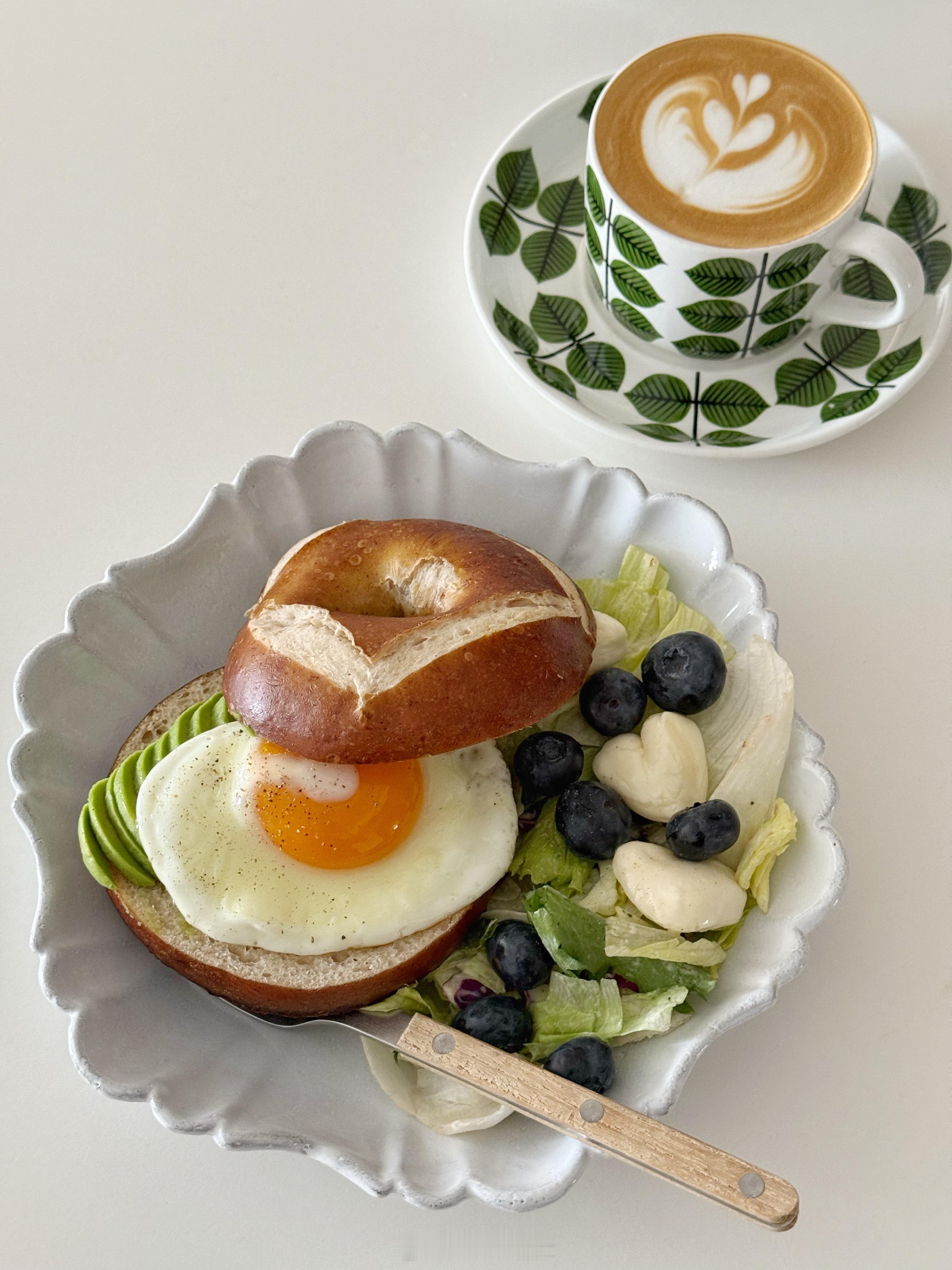 回来后最近四天的早餐🍳🍴😍 ​​​