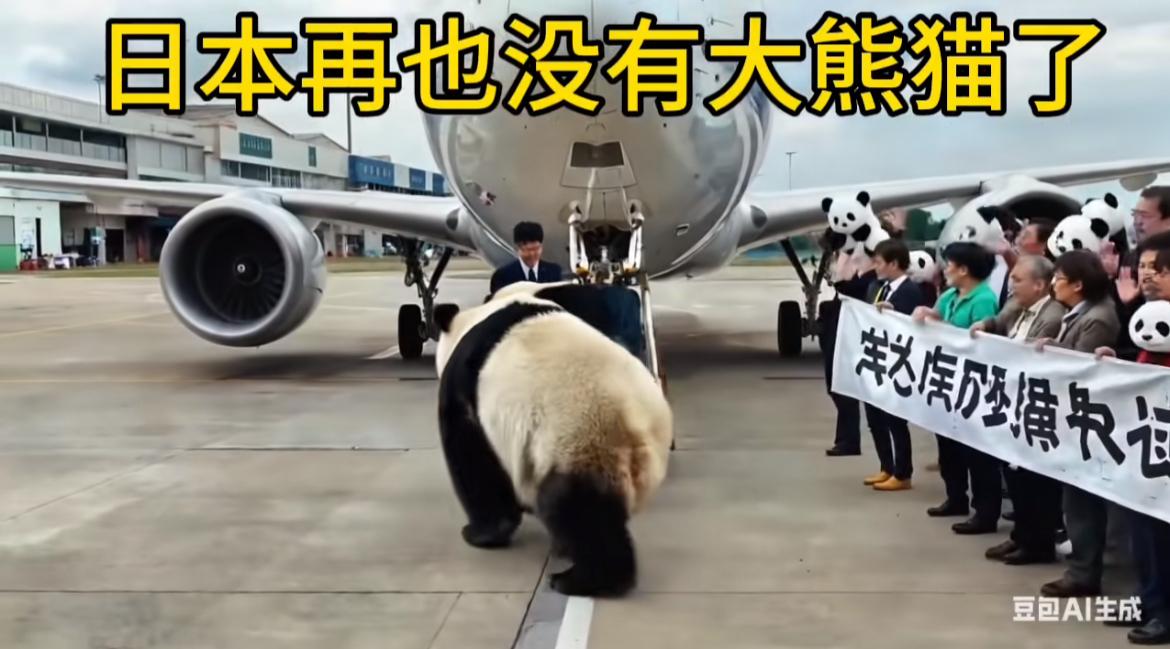 日本马上就没大熊猫啦，“晓晓”和“蕾蕾”也要回国咯，真挺活该的。之前和歌山的4只