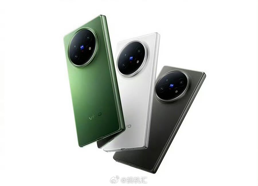 vivo X Fold5更薄了，一代比一代薄 ​​​