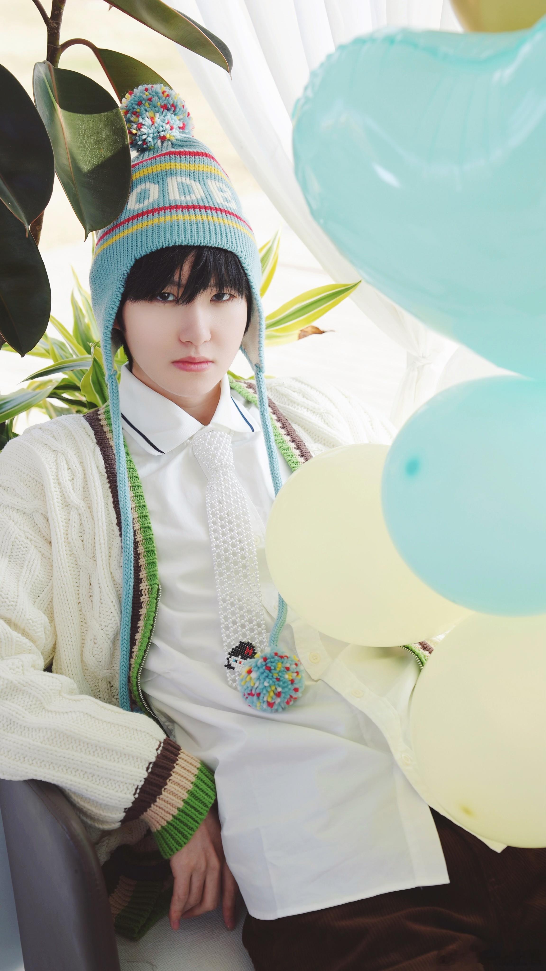一诺冬日珍珠领带 好干净的一套look[爱慕]我服了，真有天生的大明星头身比！ 