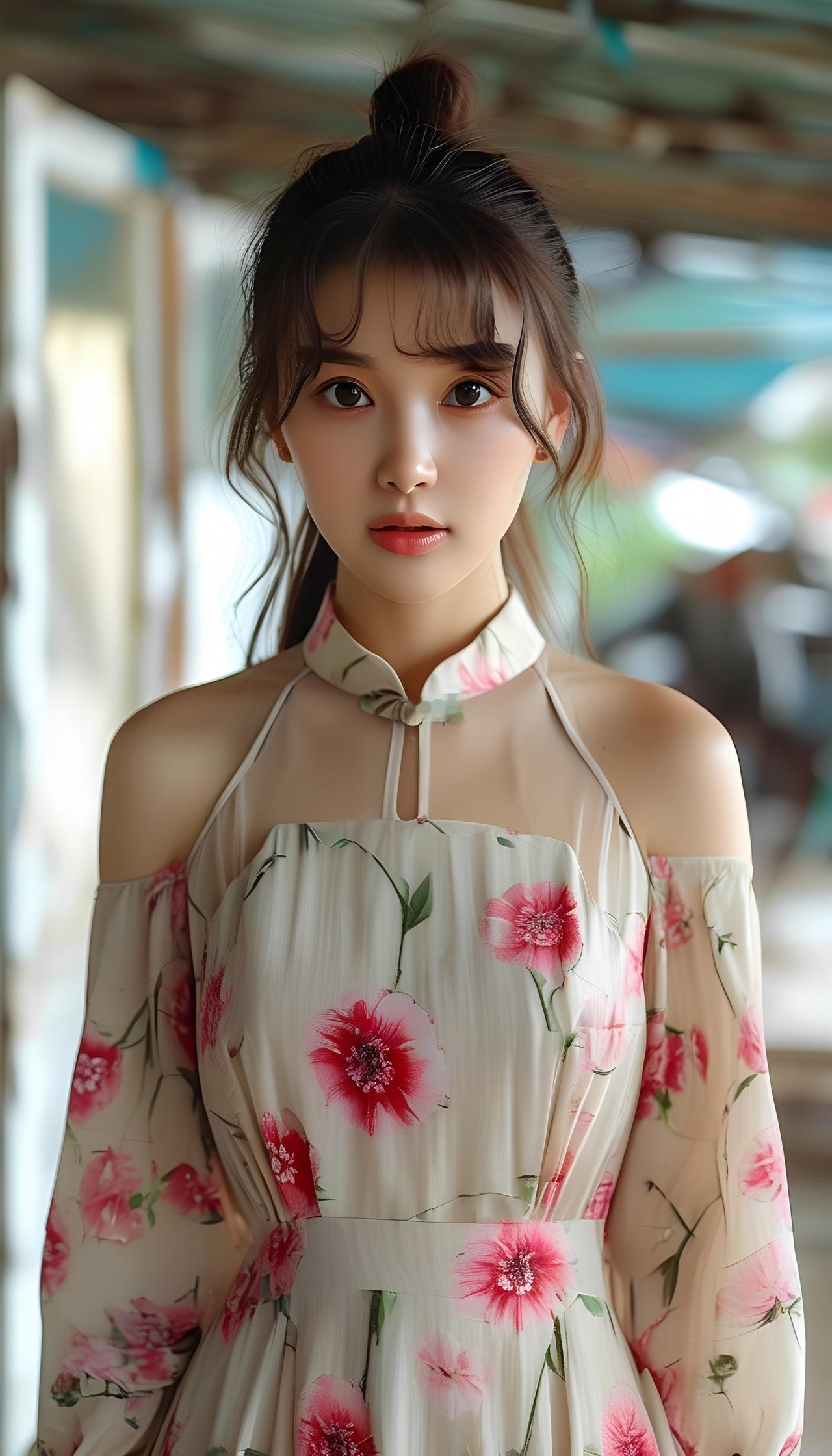 #清纯甜美