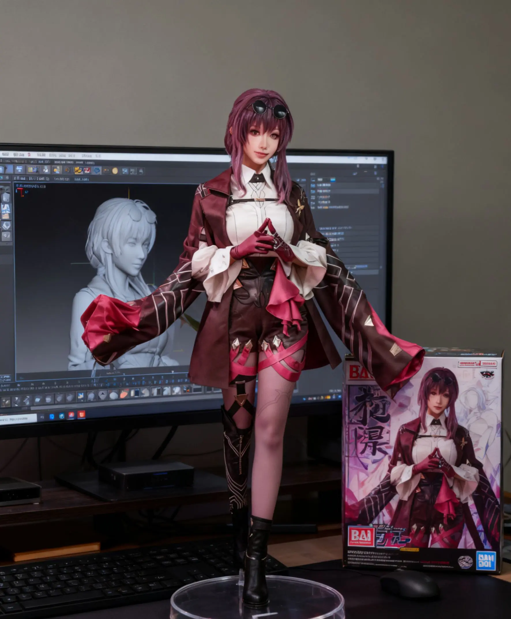 崩坏星穹铁道  手办模型 卡芙卡妈妈 cos手办 卡芙卡cos
