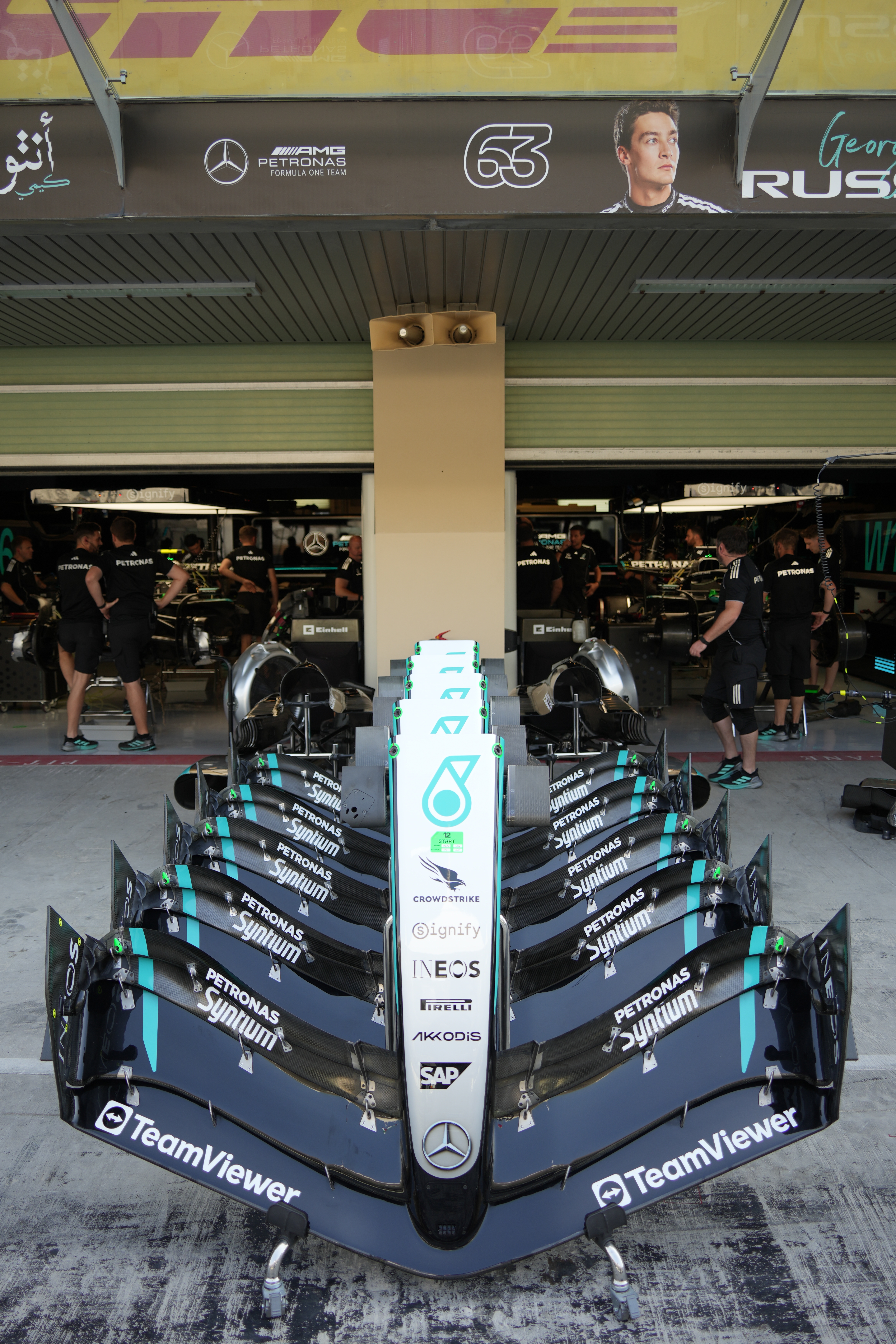 梅赛德斯前翼批发商店🛍️🛒F12025F1阿布扎比大奖赛