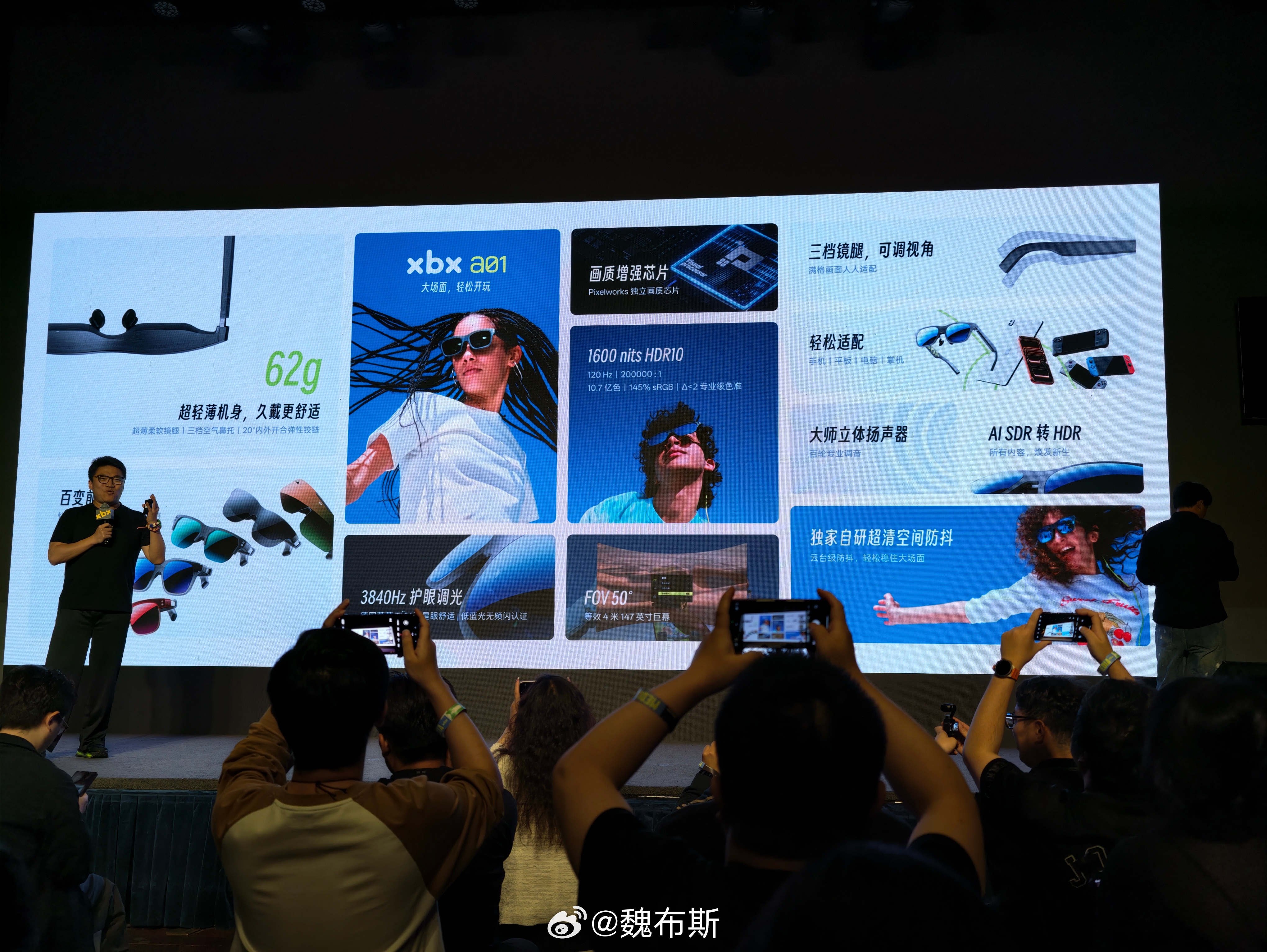 XREAL 推出更年轻化的品牌产品：xbx a01新品来了～把大屏随身携带...
