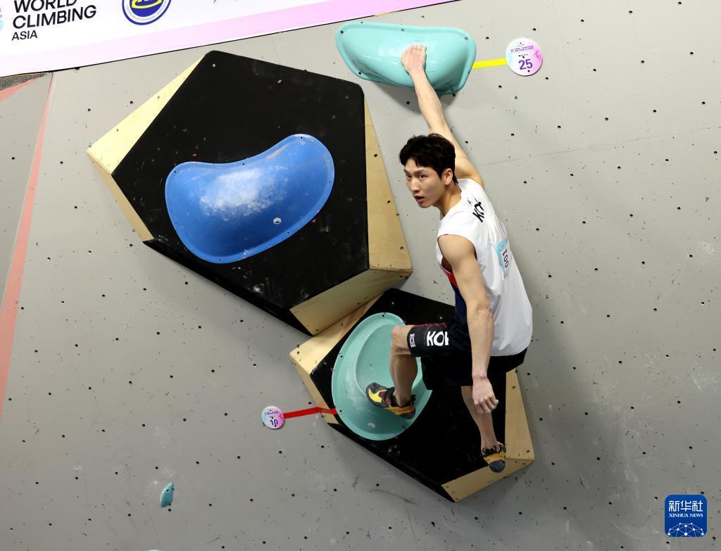 女子：日本 森秋彩 金牌（唯一全4线完攀）
男子：韩国 李度炫 金牌
中国：骆知