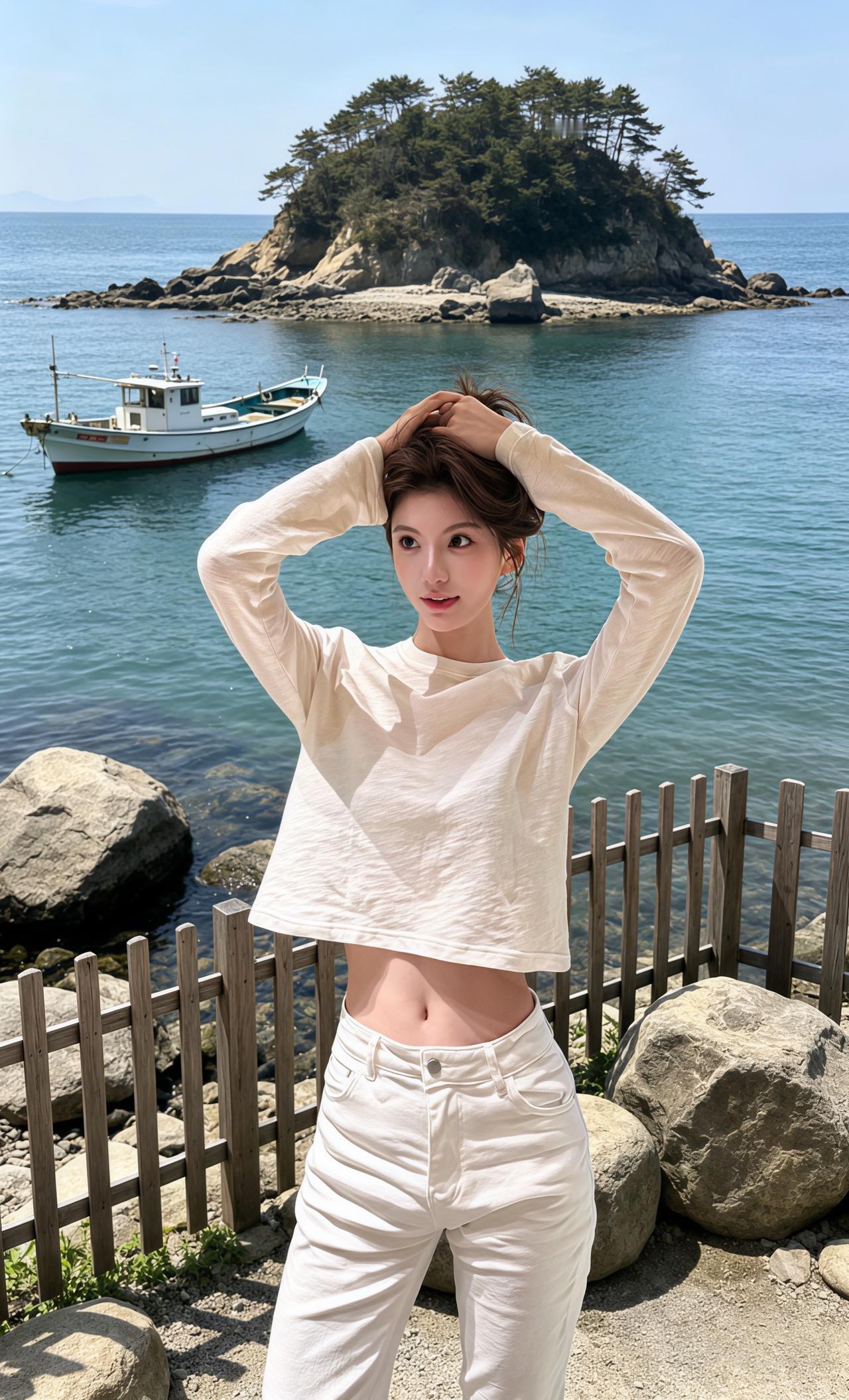 白色小上衣穿搭 纯欲白色上衣 高颜值白色上衣