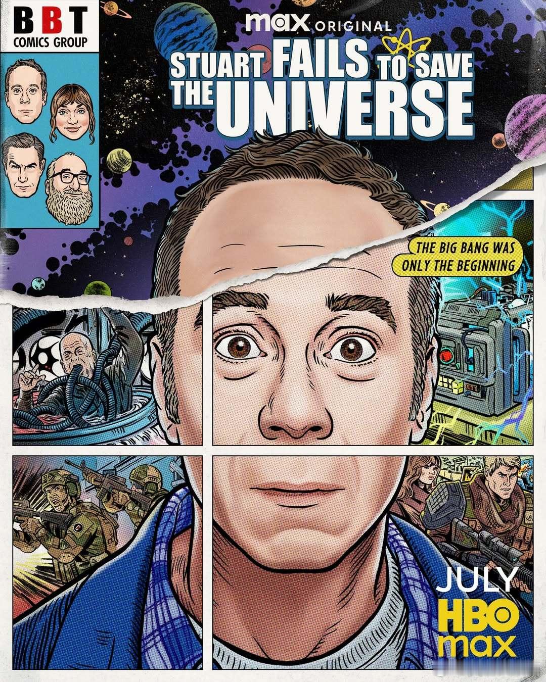 【《生活大爆炸》衍生剧定档】HBO Max宣布新剧《斯图尔特拯救宇宙失败》（St