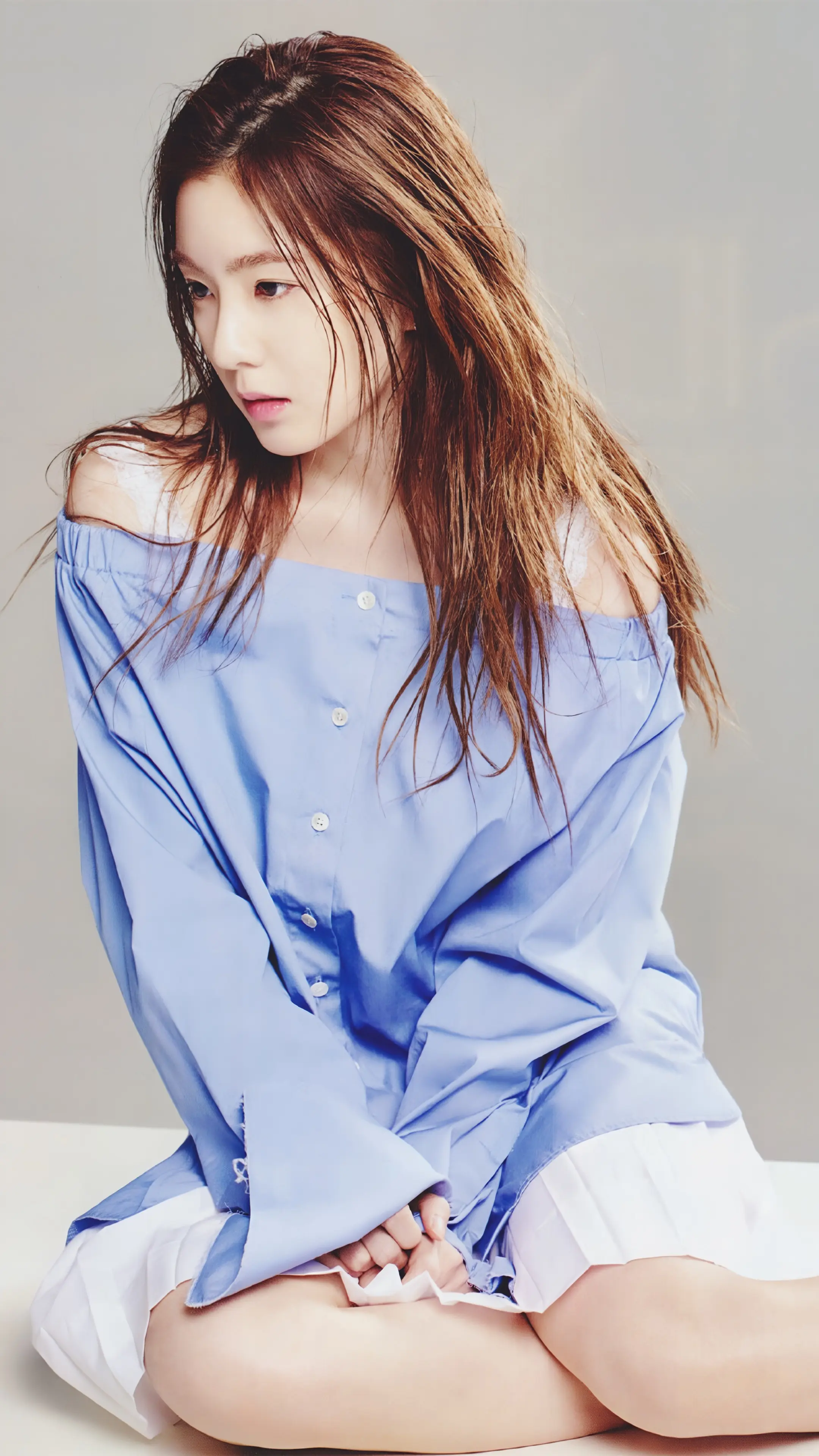 裴珠泫 温柔系穿搭 壁纸