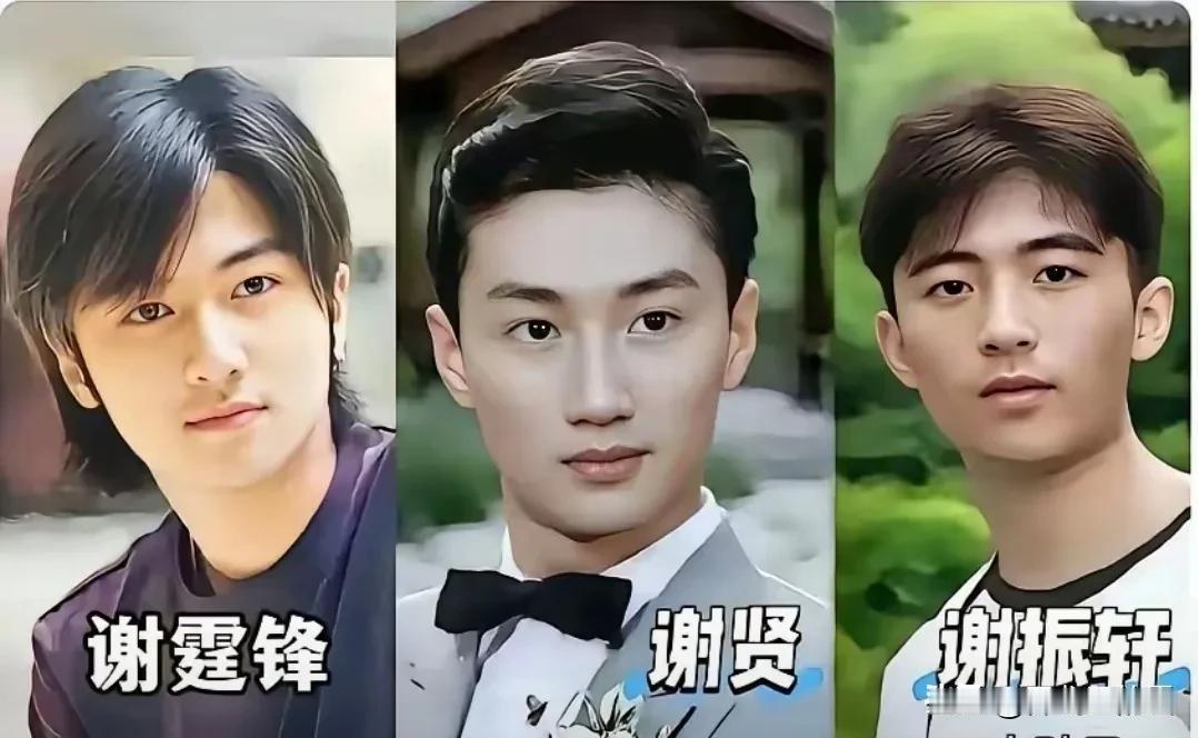 谢家三代，哪个最帅？

依我个人的观点，还是谢贤最帅。

你就看吧，狄波拉有多美