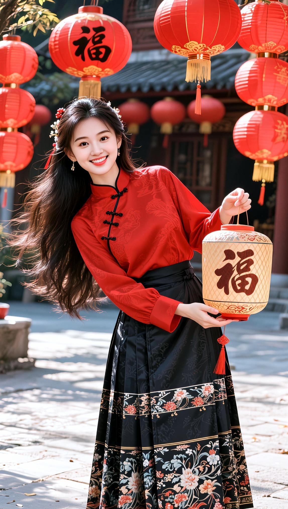 AI中式古风写真 抖音ai创作