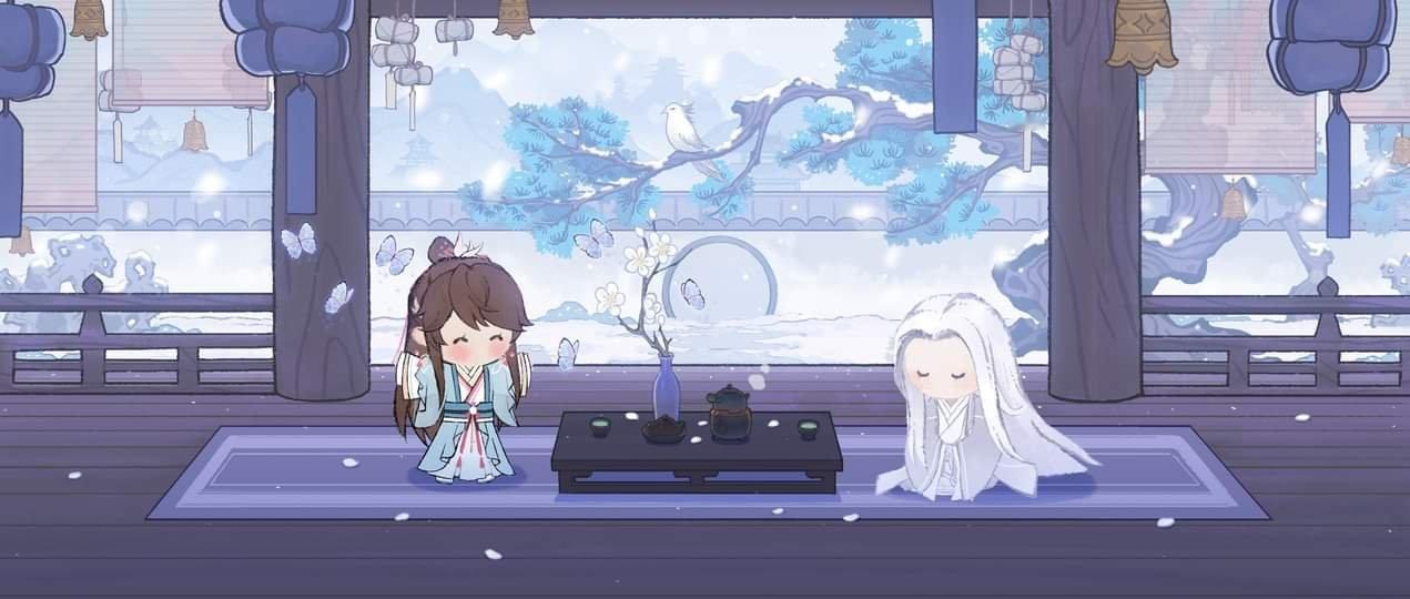 仙门远离人间烟火，但在殿下的回忆中，隐鸢阁里都是温暖有趣的回忆。楼内的画师，根据