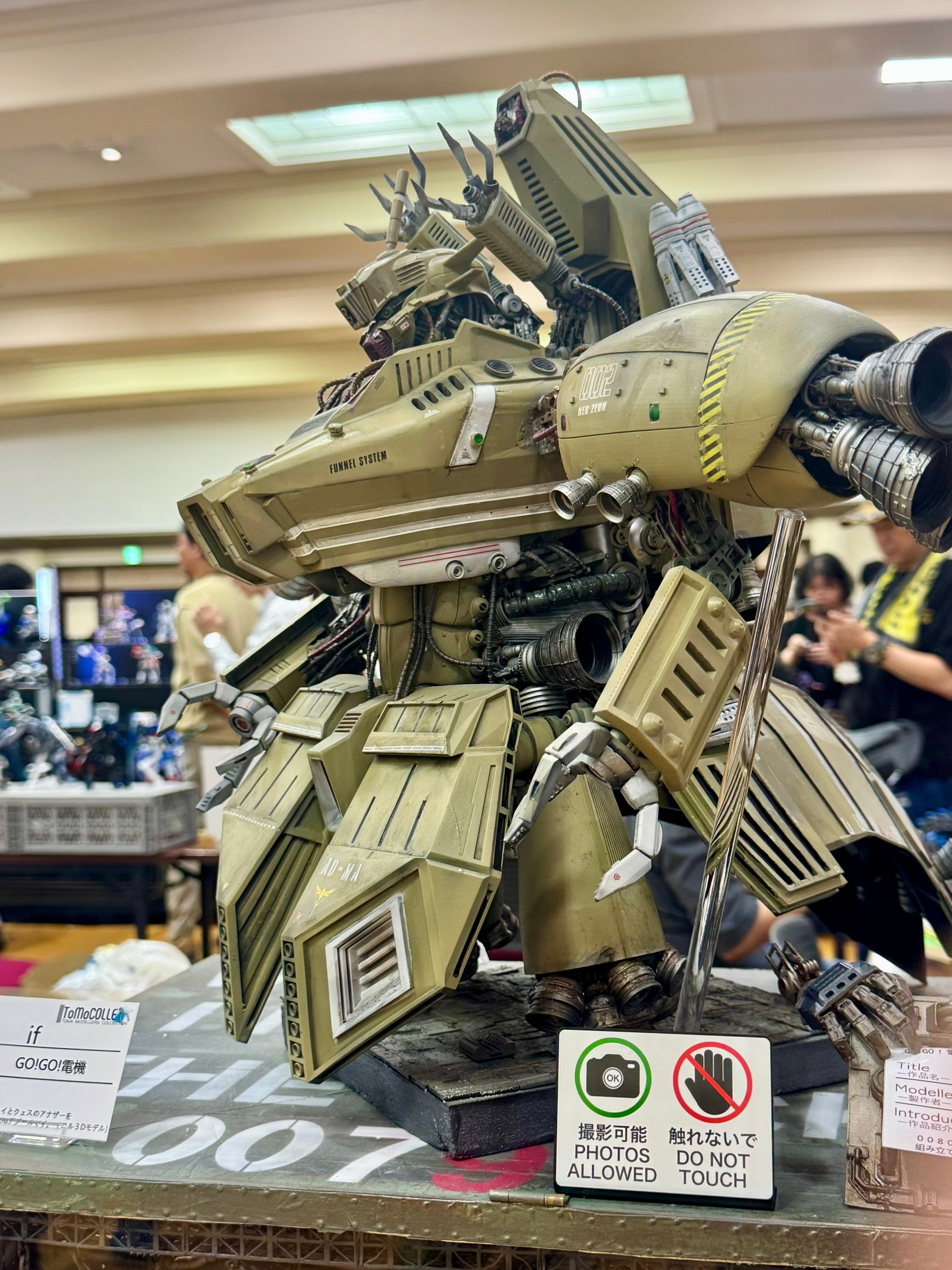 上周末11区“トモコレ2025”模型展示交流会现场多图PART3高达模型[超话]