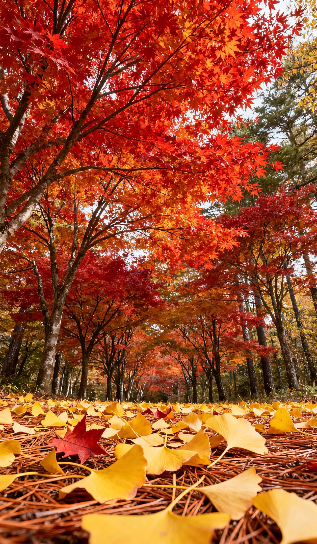 秋叶纷纷落了 ，
你就觉得时光太潦草，
为什么 心情会这么的低沉 ？

请你走出