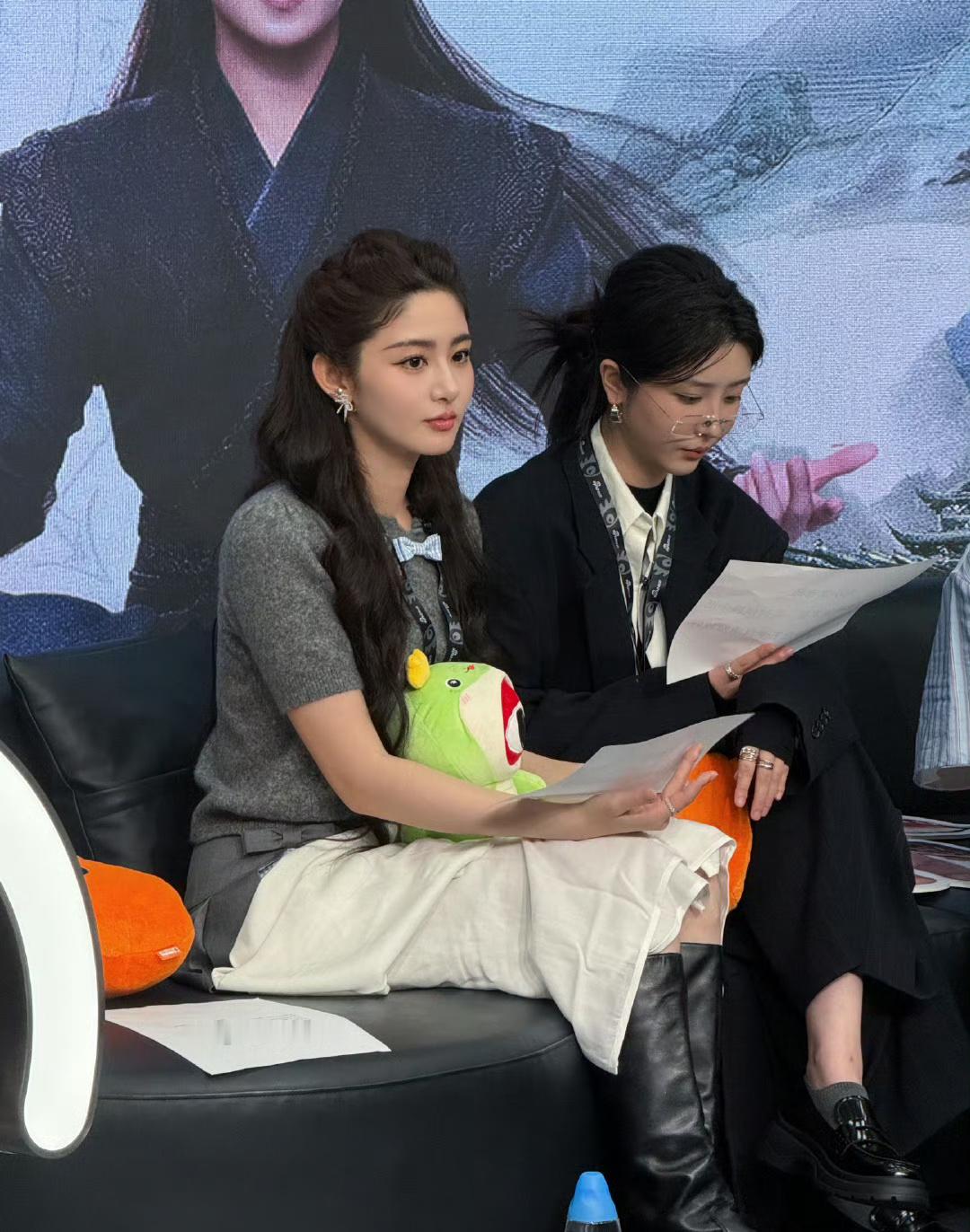 赵晴凡人修仙传扫楼路透，生图真的好美啊，萌妹的脸高妹的身材！ ​​​
