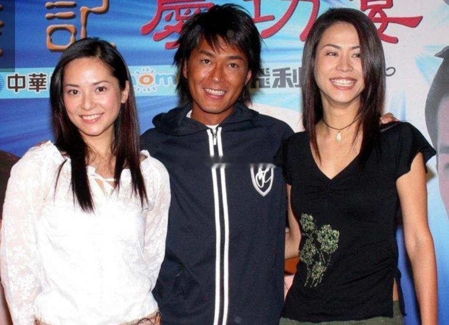 2002年《寻秦记》庆功宴 古天乐、宣萱、郭羡妮 