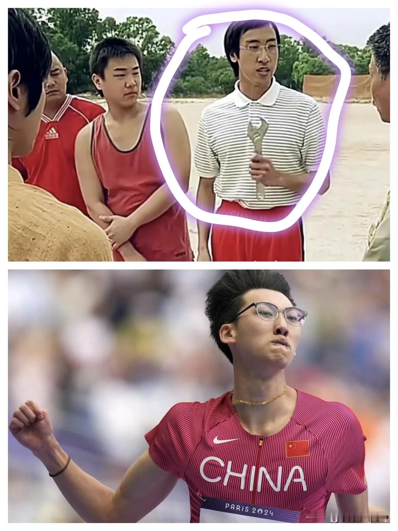 哈哈，人挪活树挪死！
巴黎奥运会上这位前足球运动员转型非常成功！已经成为一流的跨