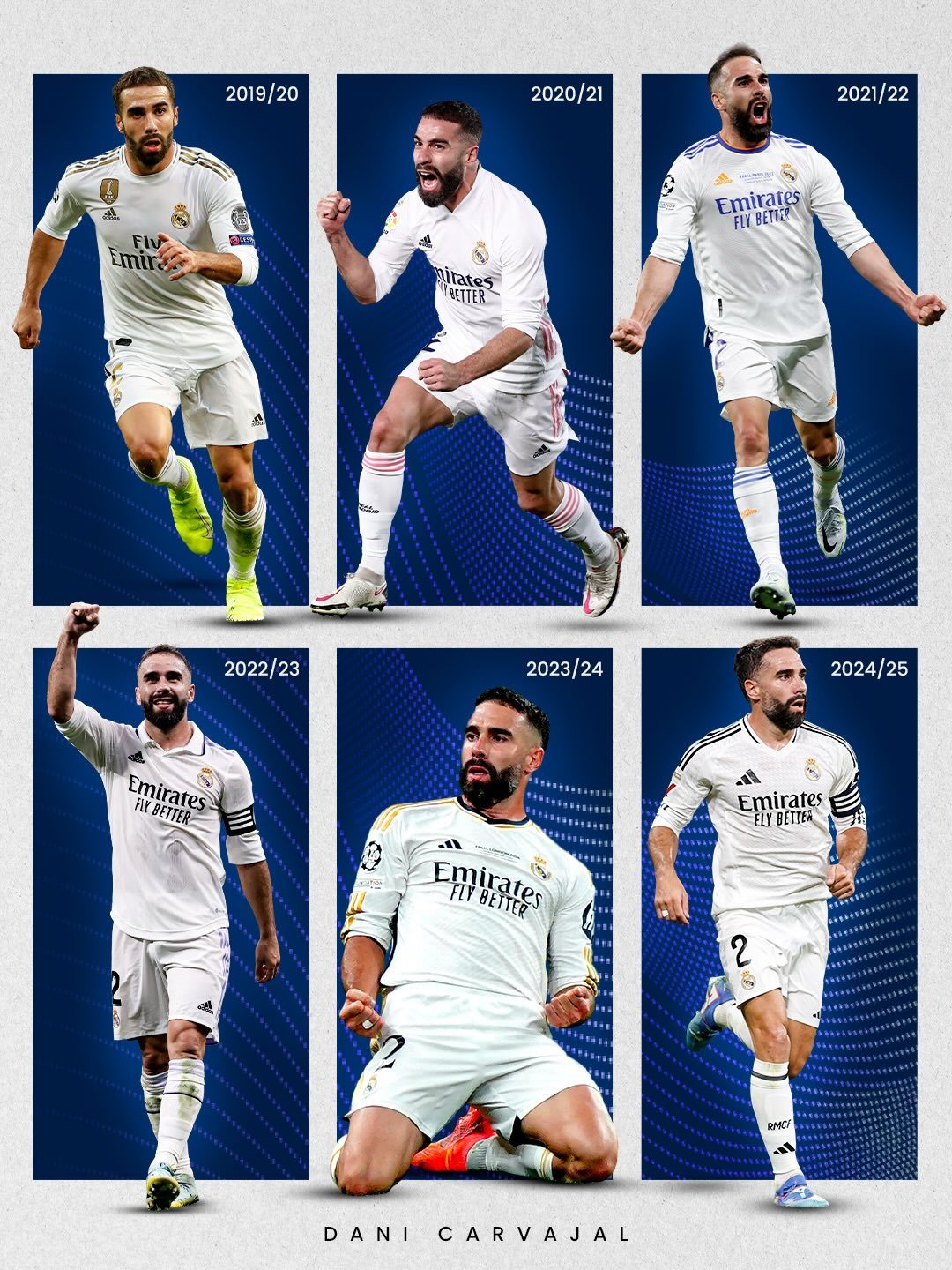 🤍♾️⚽️GraciasCarvajal 皇马[超话] 