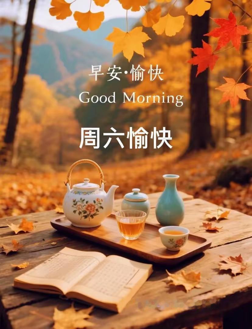 周六早安☀️
平淡的日子，心安即是归处。
守一份清欢，怀一份善意，
不慌不忙，慢