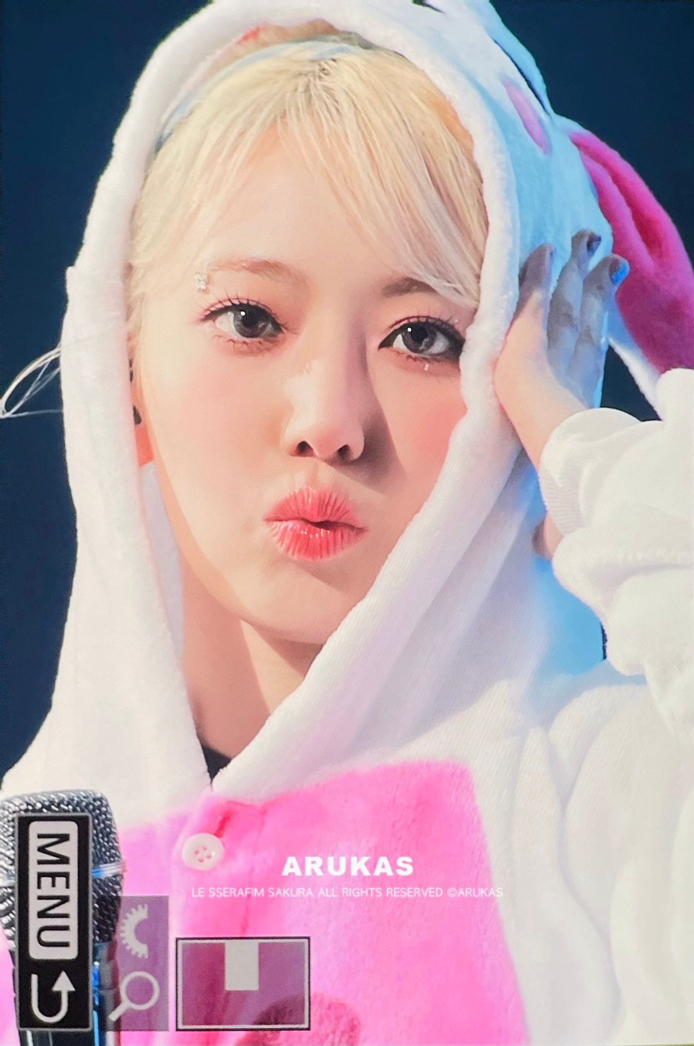 #宮脇咲良[超话]# 240512 FM🐰😚/arukas319 ​​​