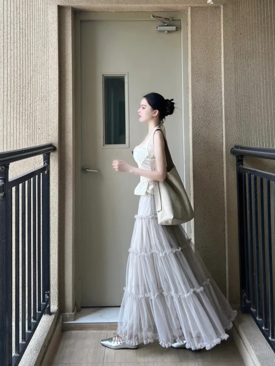 这条裙子！走路好绝！