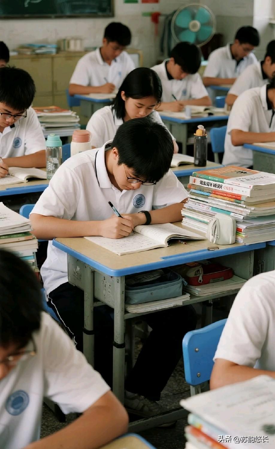退休老教师说，
高中双休，对老师和自主学习能力不强的学生而言是好事，他们可以休息