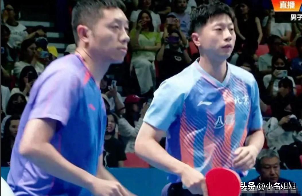 我敢说，龙蟒组合3-0横扫进决赛，
最让人意外的不是他们赢了，
也不是38岁许昕
