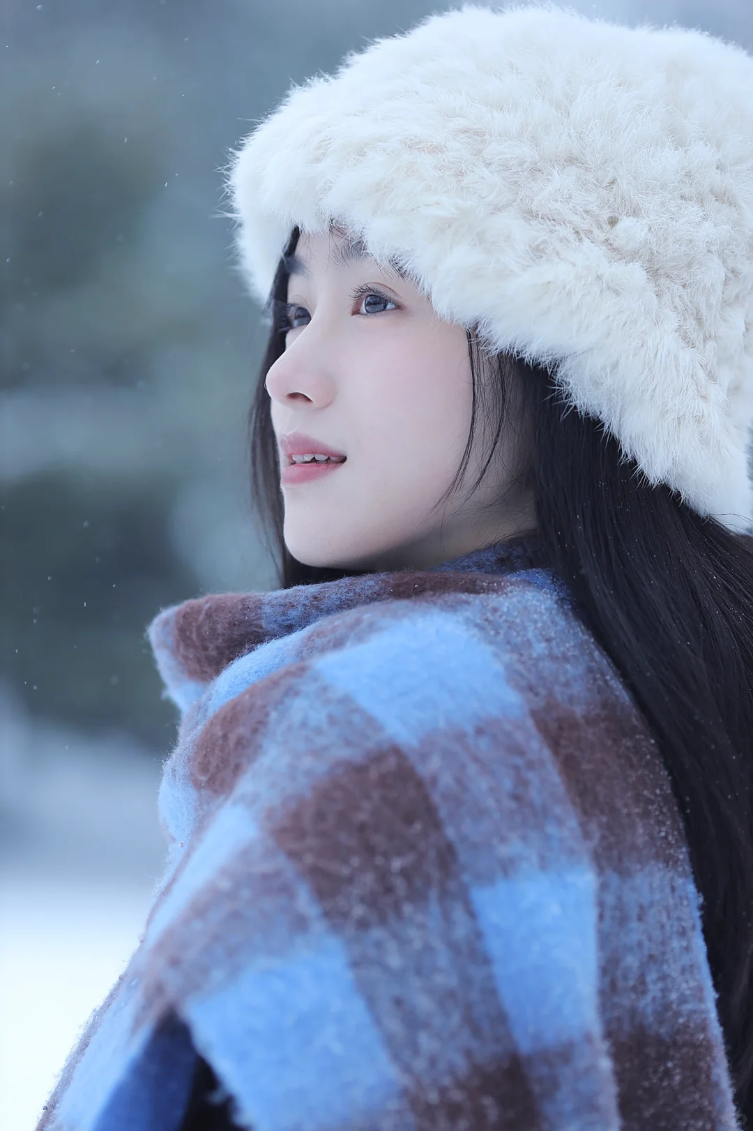 “我在飘满雪的十二月里”